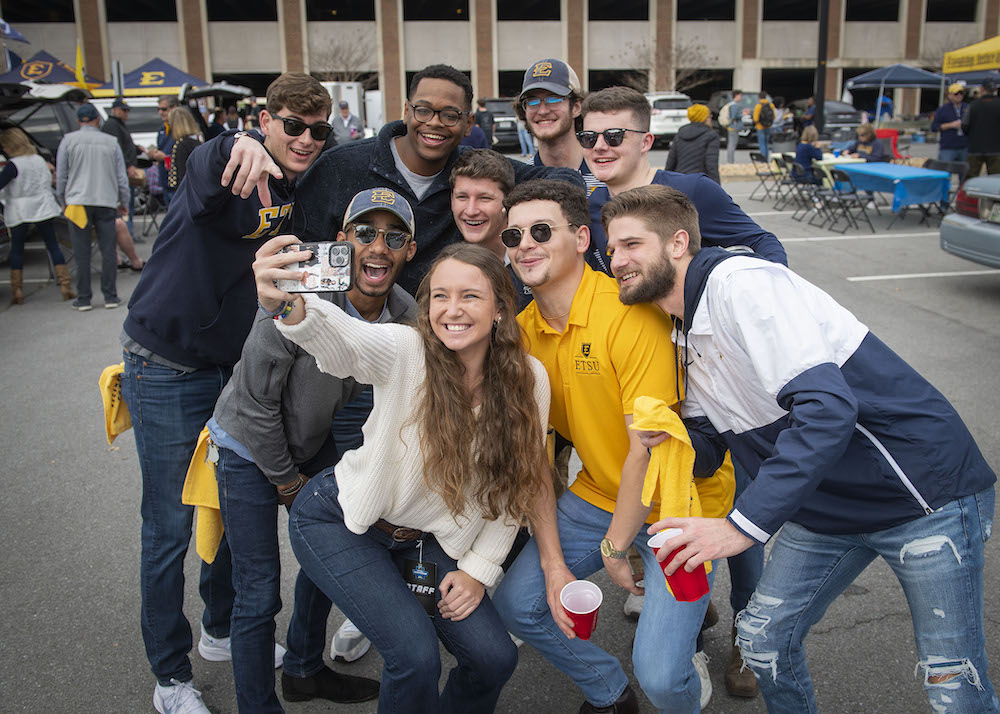 Students Tailgating