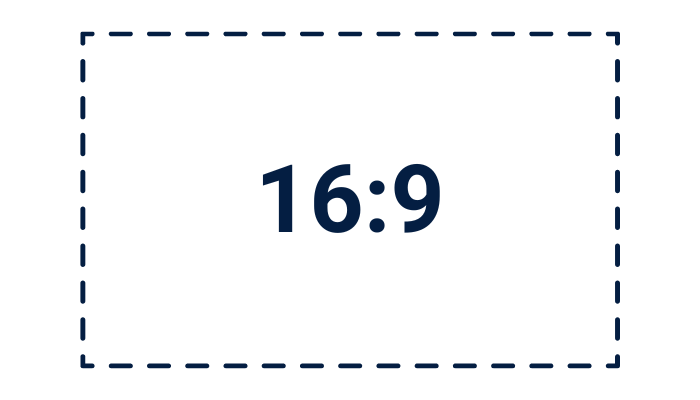 Example of 16:9 aspect ratio.