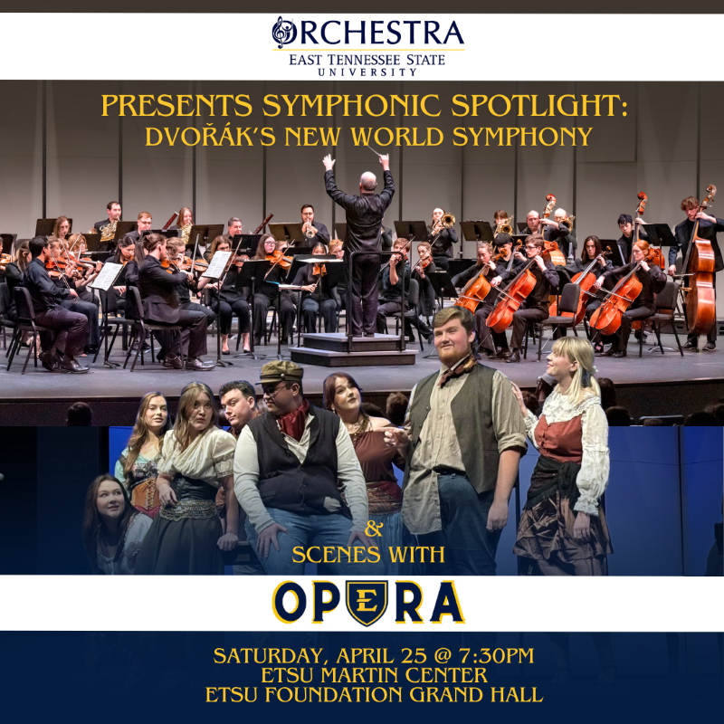 image for ETSU ORCHESTRA WITH ETSU OPERA