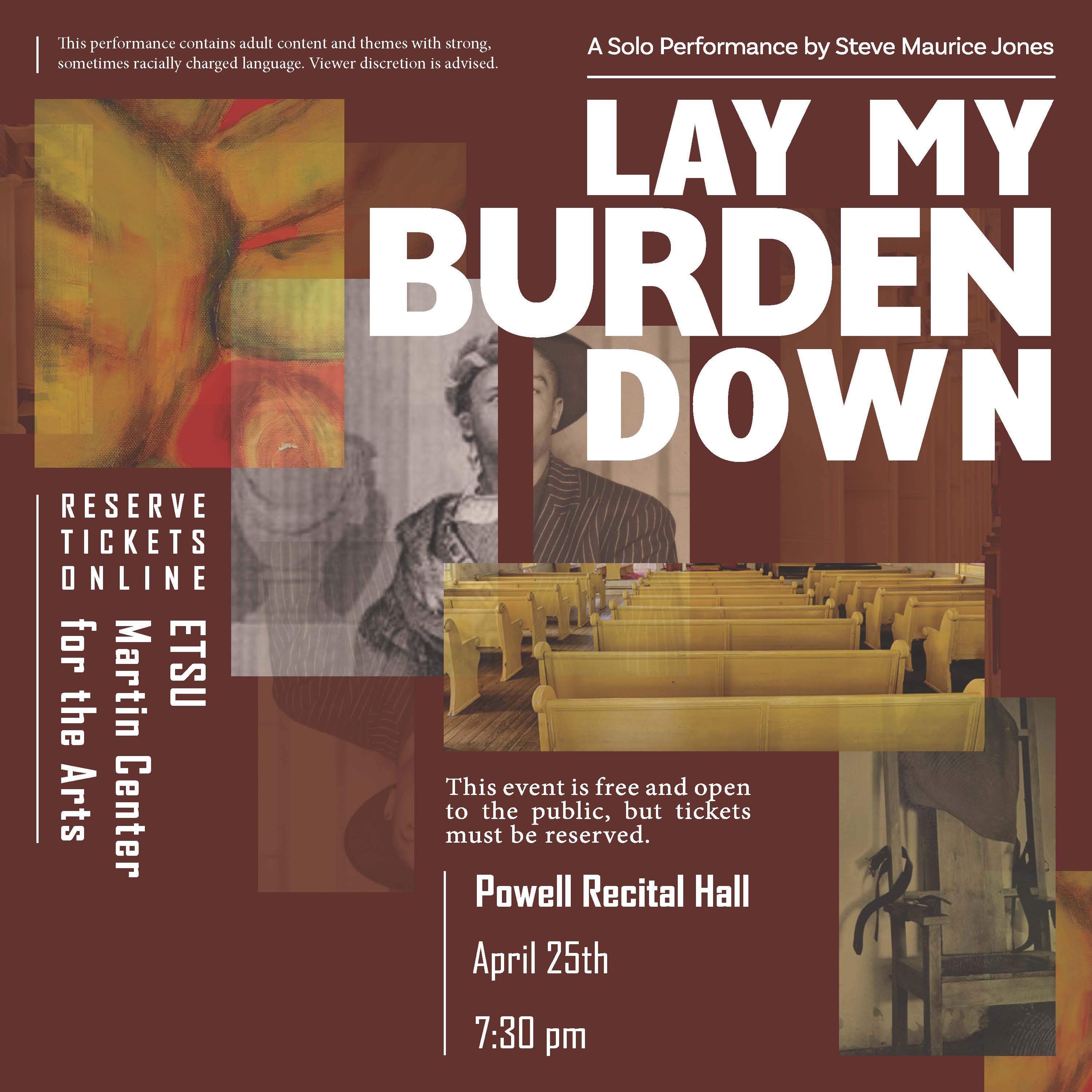 image for LAY MY BURDEN DOWN