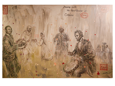 Artwork by Youxin Yang from the "FL3TCH3R Exhibit"