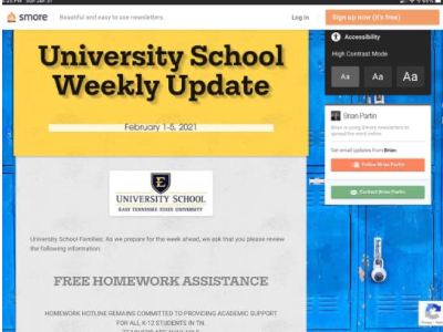 Parent Update February 1-5