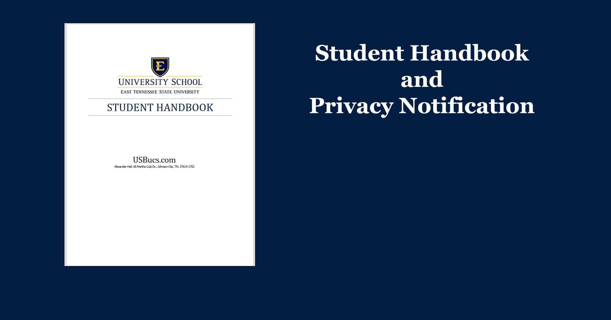 image for Student Handbook