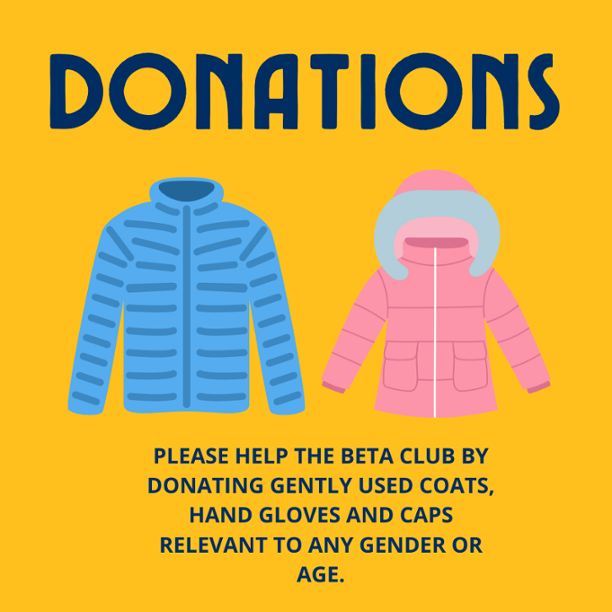 Beta Club Donations