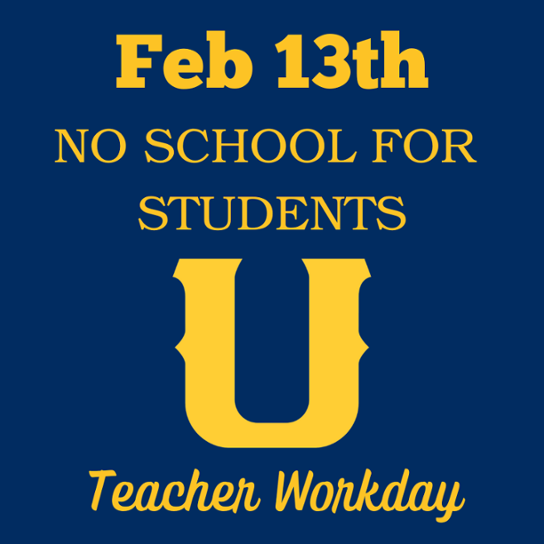 No School Feb 13th