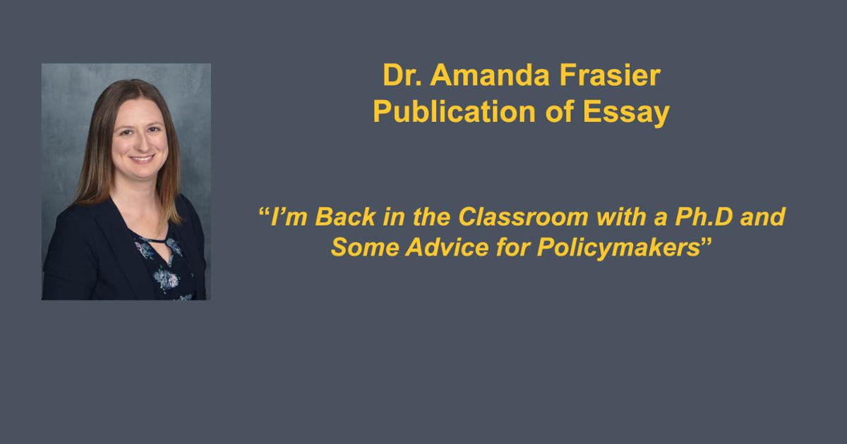 Dr. Frasier Publication