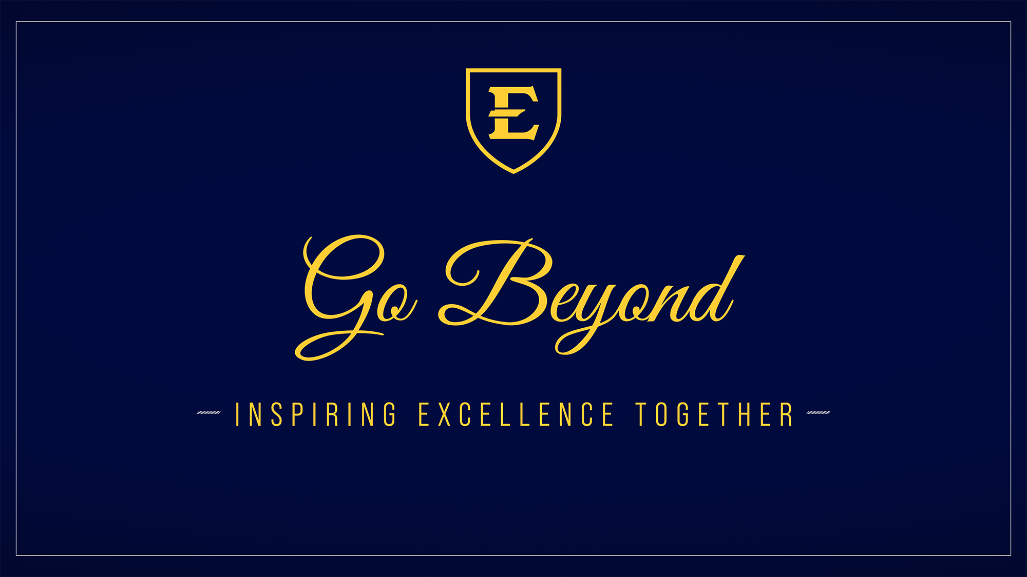 Faculty Convocation: Go Beyond: Inspiring Excellence Together