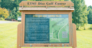 ETSU Disc Golf Course