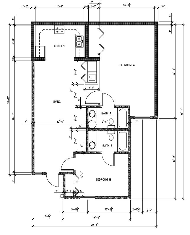 Buc Ridge Phase 4 Super 2-bedroom floorplan