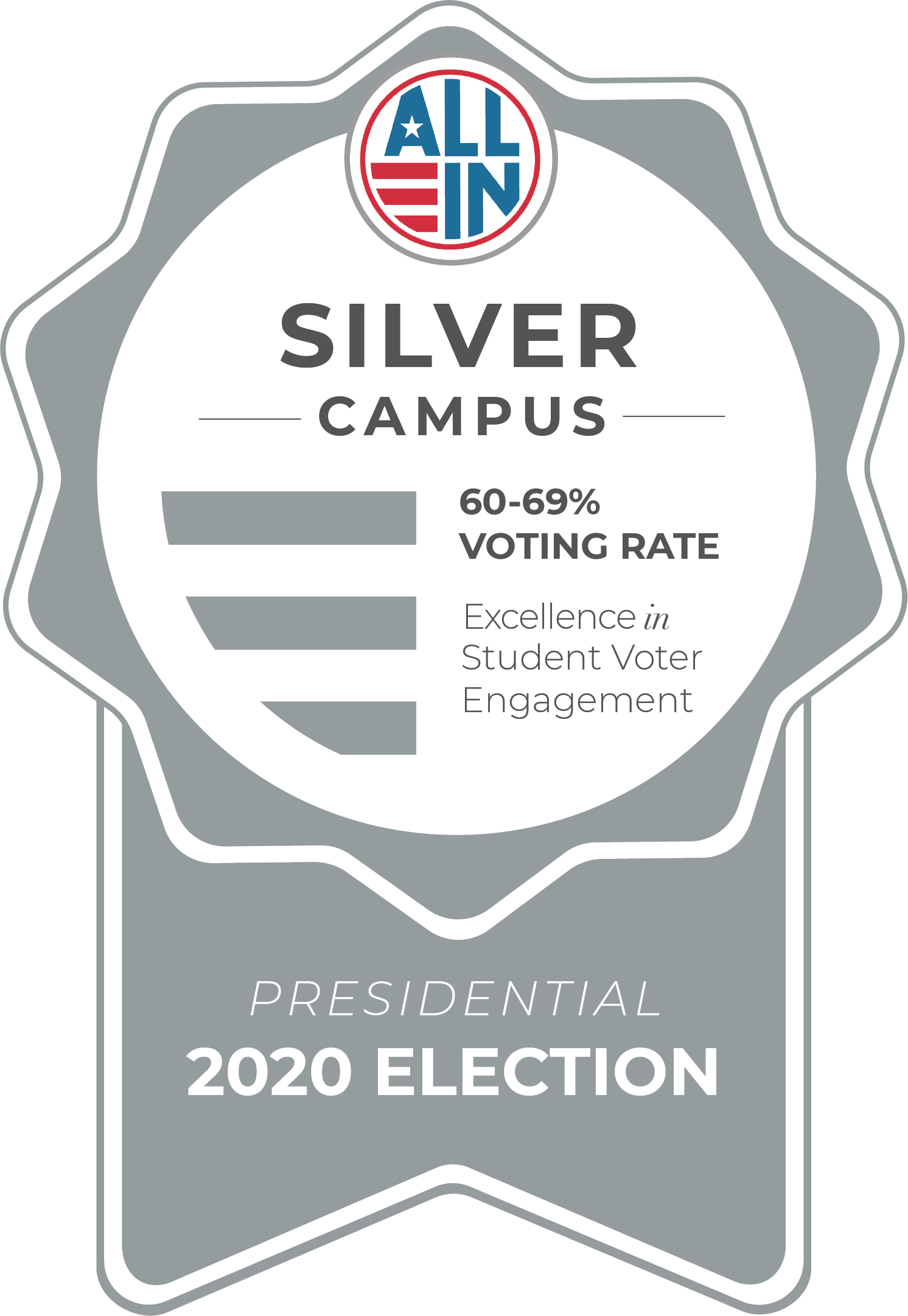 2020 Silver Campus Designation Seal