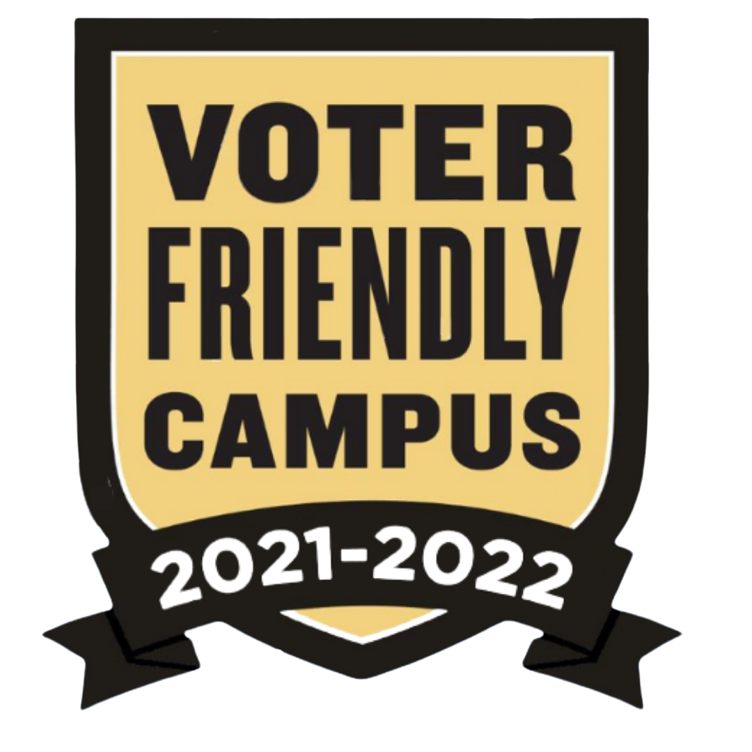 2021 - 2022 Voter Friendly Campus Designation