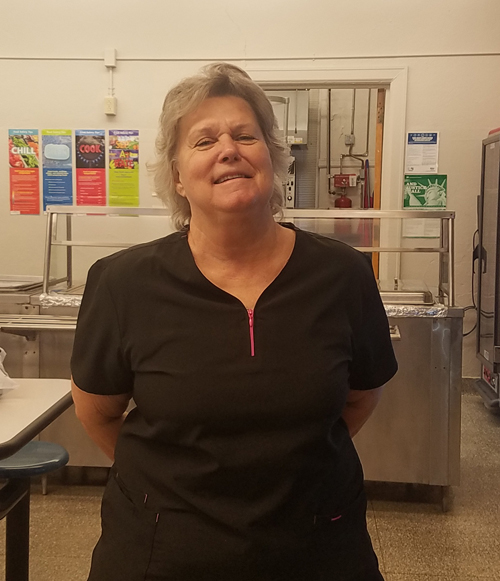 Photo of Ms. Katherine Nidiffer Cafeteria Assistant