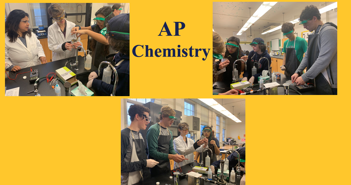AP Chemistry Lab - ETSU Professor Visit