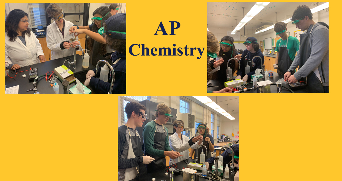 AP Chemistry Lab - ETSU Professor Visit