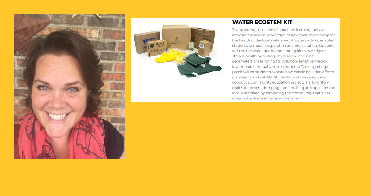 Ms. Ledbetter Receives EcoSTEM Grant