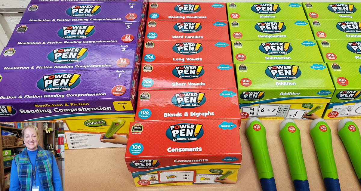 Ms. Ziglar Receives DonorsChoose Grant for Power Pens Activate